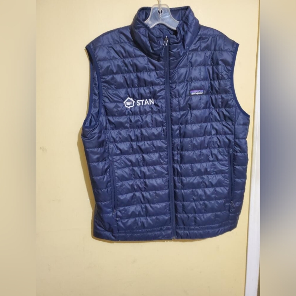 Patagonia Dark Blue Quilted Vest Stan L